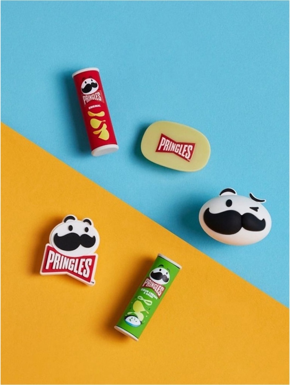 Pringles Crocs Jibbitz Charm Set of 5 Brand New Shoe Accessories